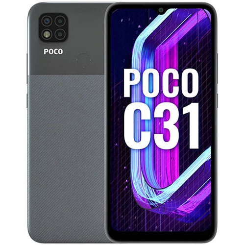 گوشی شیائومی مدل POCO C31 دو سیم‌ کارت ظرفیت 32 و رم 3