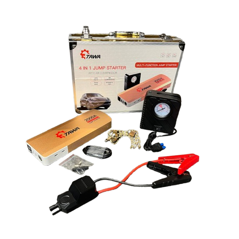 جامپ استارتر 4 کاره مدل JUMP STARTER WITH AIR COMPRESSOR TAWA