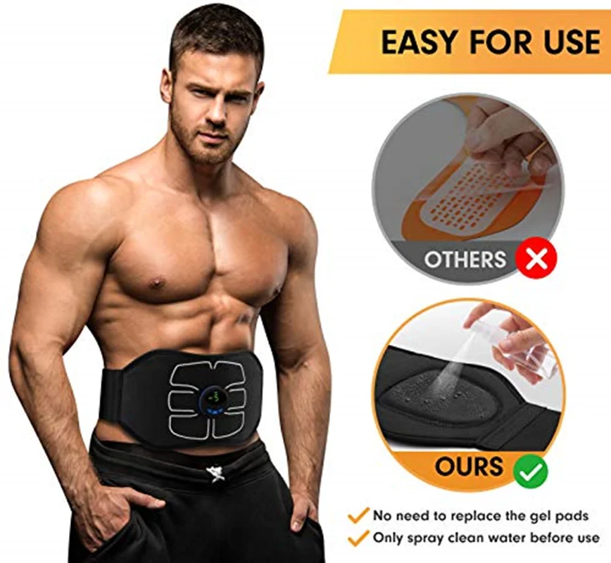 ماساژور شکم و سیکس پک ساز Abdominal Toning Belt